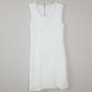 Cream Solitaire Dress